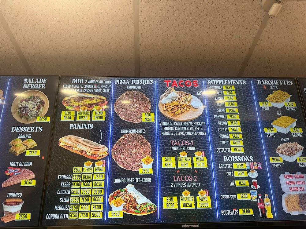 GRILL ÉTOILE · Kebab Restaurant - Menu Image 1